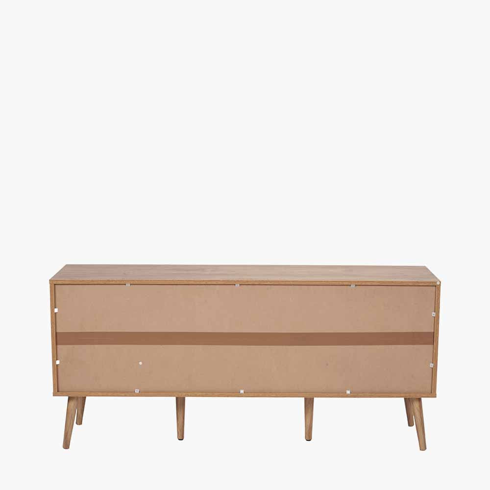 Larvik Natural Eucalyptus Wood Sideboard